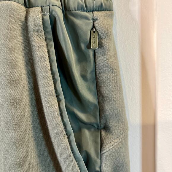 Athleta Women’s Green Cropped Wide Leg Pants Size 1X - Picture 5 of 6